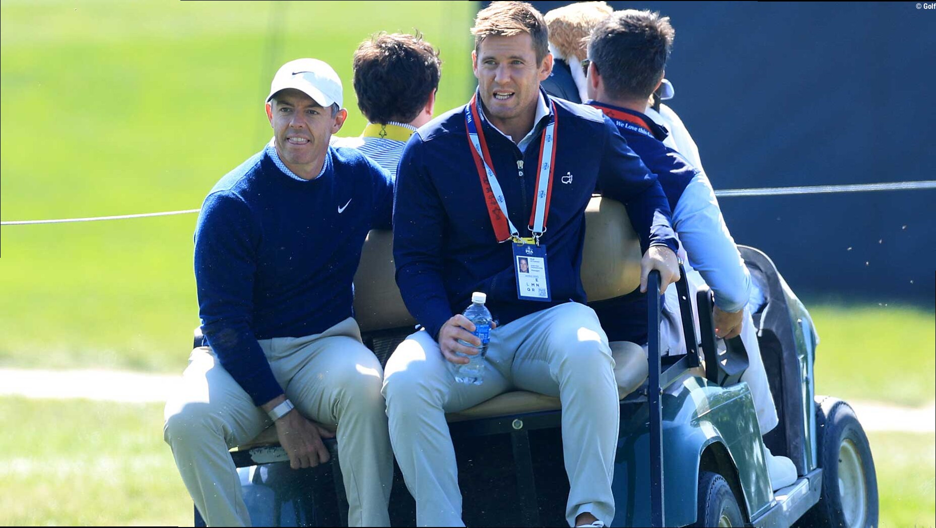 Rory McIlroy's PGA practice round cut short due to toe blister