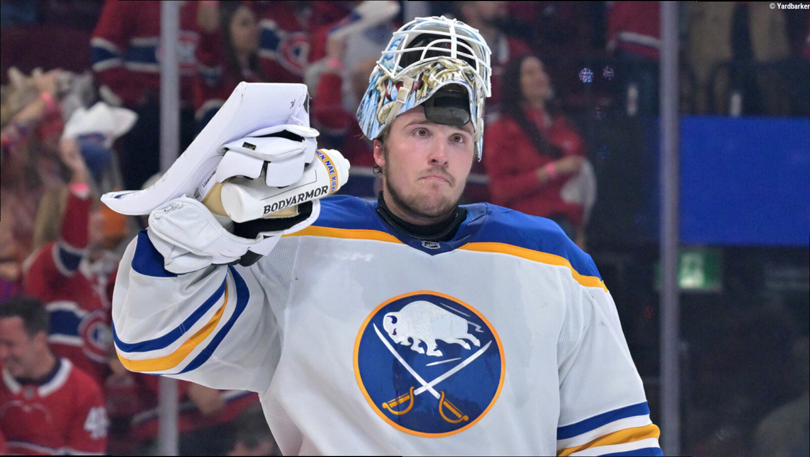 Ukko-Pekka Luukkonen takes over in net as Sabres even series with Game 4 comeback