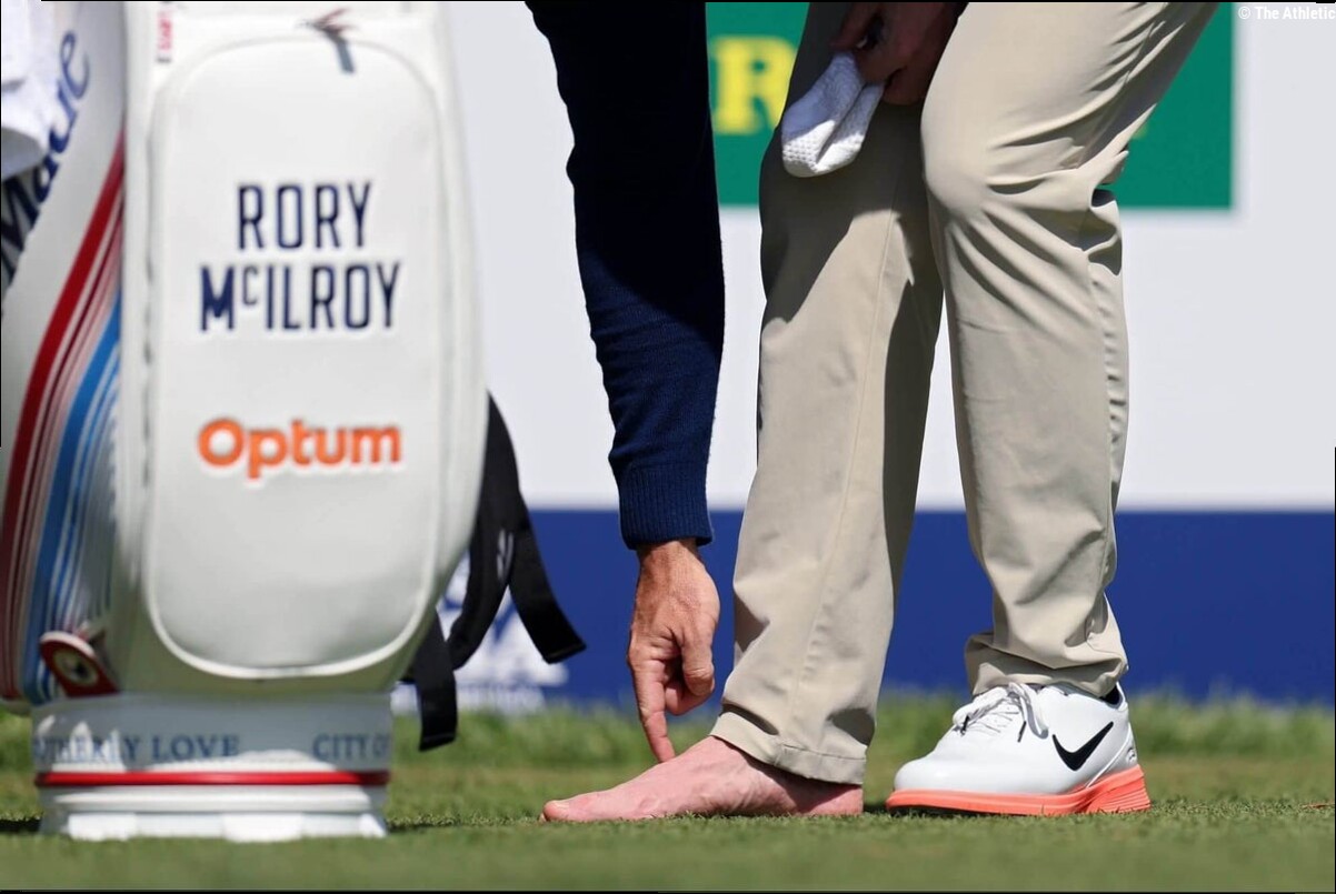 Rory McIlroy cuts PGA Championship practice short after pinky-toe blister
