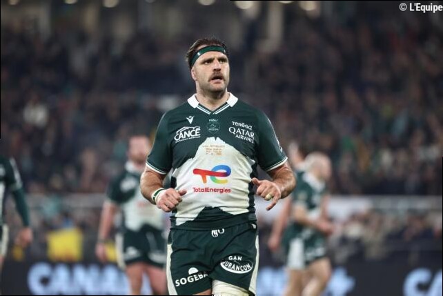 Le capitaine de Pau Luke Whitelock annonce sa retraite pour la fin de saison