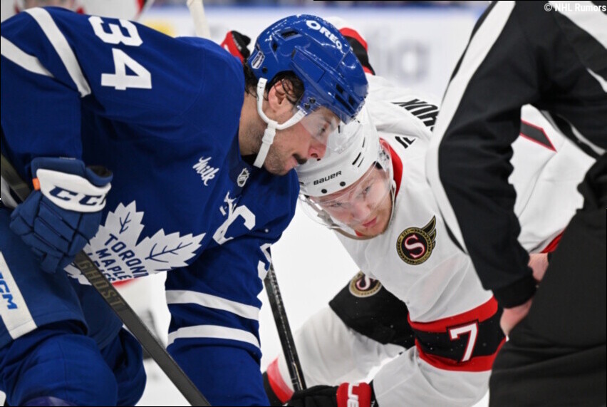 NHL Rumors: Toronto Maple Leafs and Ottawa Senators