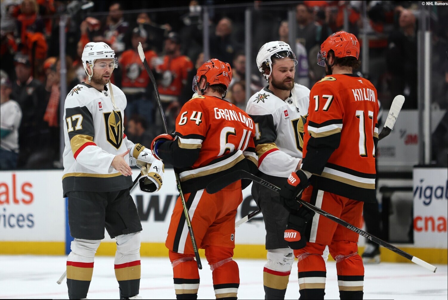 Golden Knights Advance Past the Ducks Will Meet the Avalanche in Conference Finals