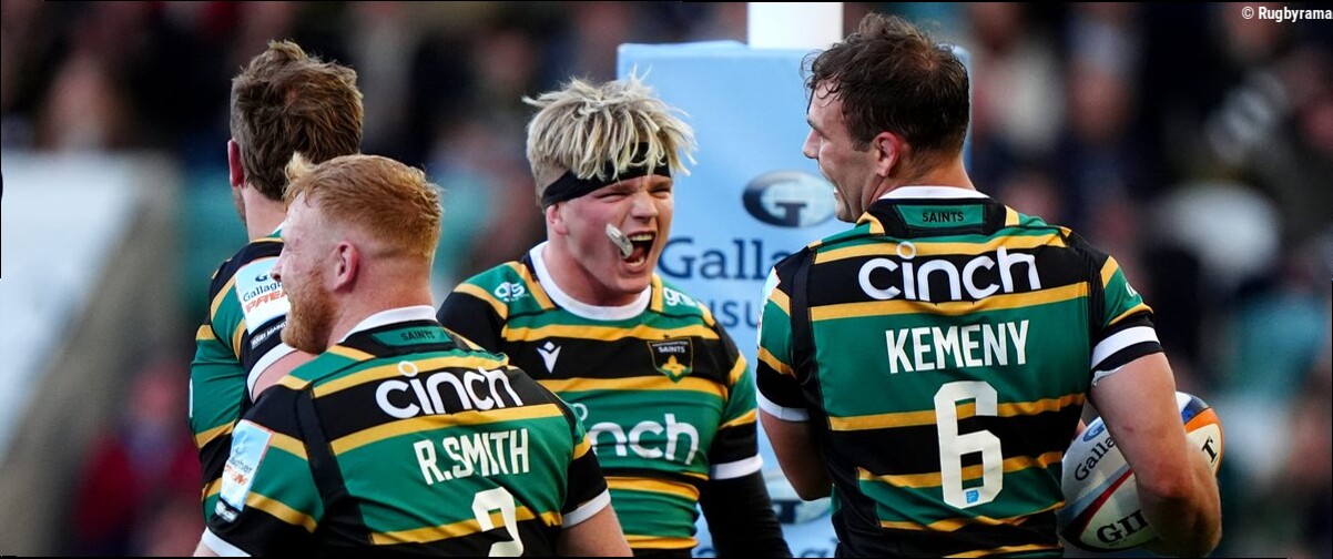 Premiership - 68-14... à la mi-temps : l'incroyable match entre Northampton et Bristol