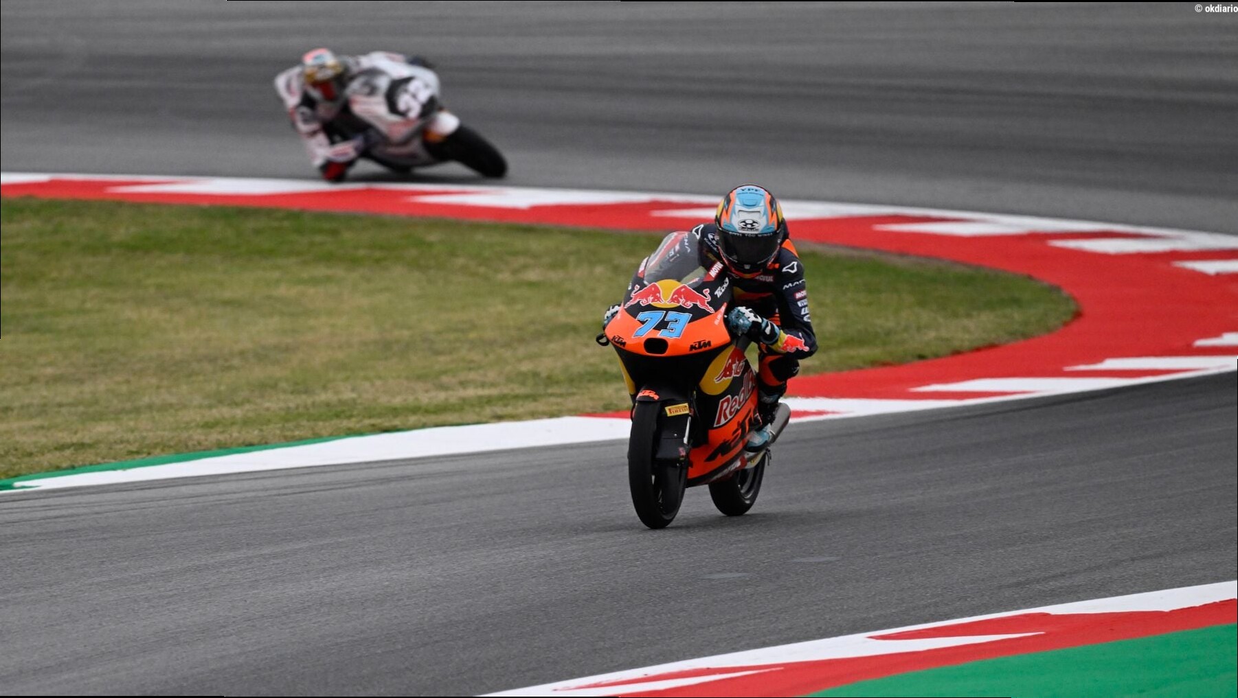 Valentín Perrone se lleva la pole en Moto3 en Montmeló con Quiles séptimo