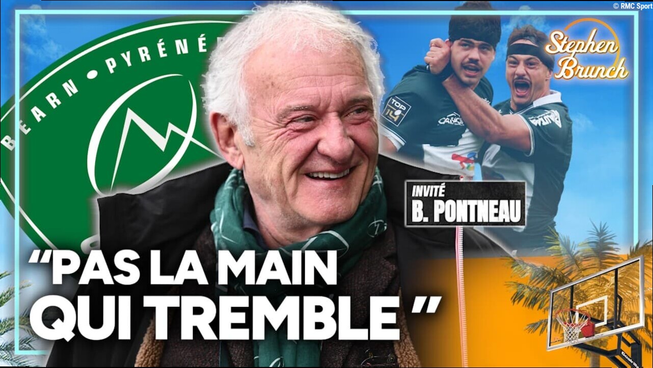 "Prendre du plaisir en étant le challenger !", Bernard Pontneau, président de la Section Paloise est l'invité de Stephen Brun