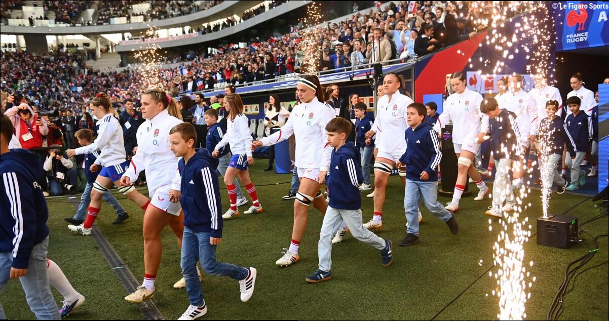 Six Nations féminin : record d'affluence pour un match de rugby féminin battu à l'occasion de France-Angleterre
