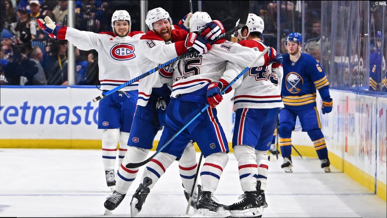Newhook wins Game 7 in OT, sends Canadiens to East Final