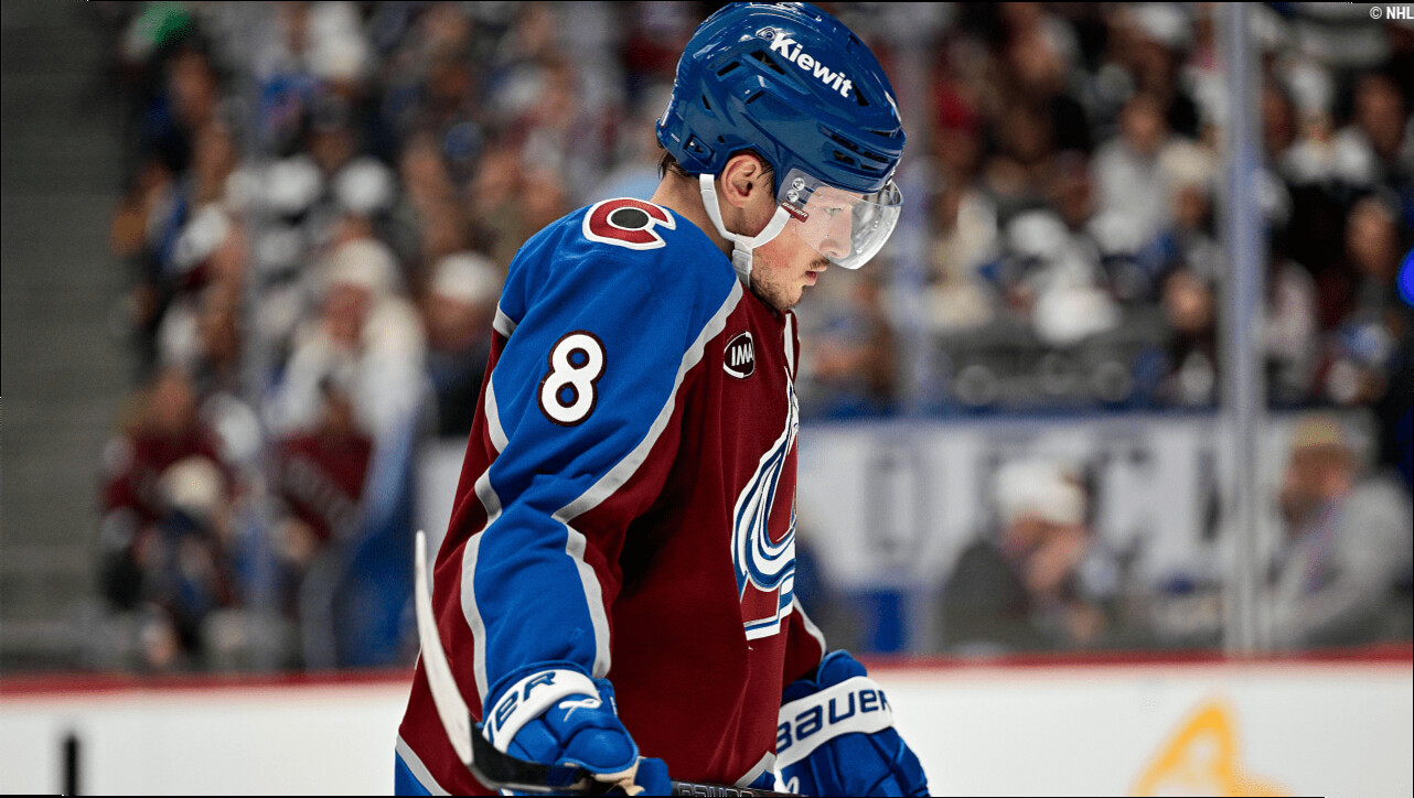 Makar misses practice, status unclear for Game 1