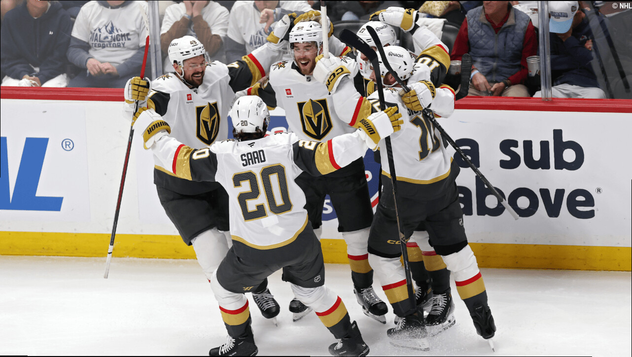 Golden Knights hold off Avalanche in Game 1