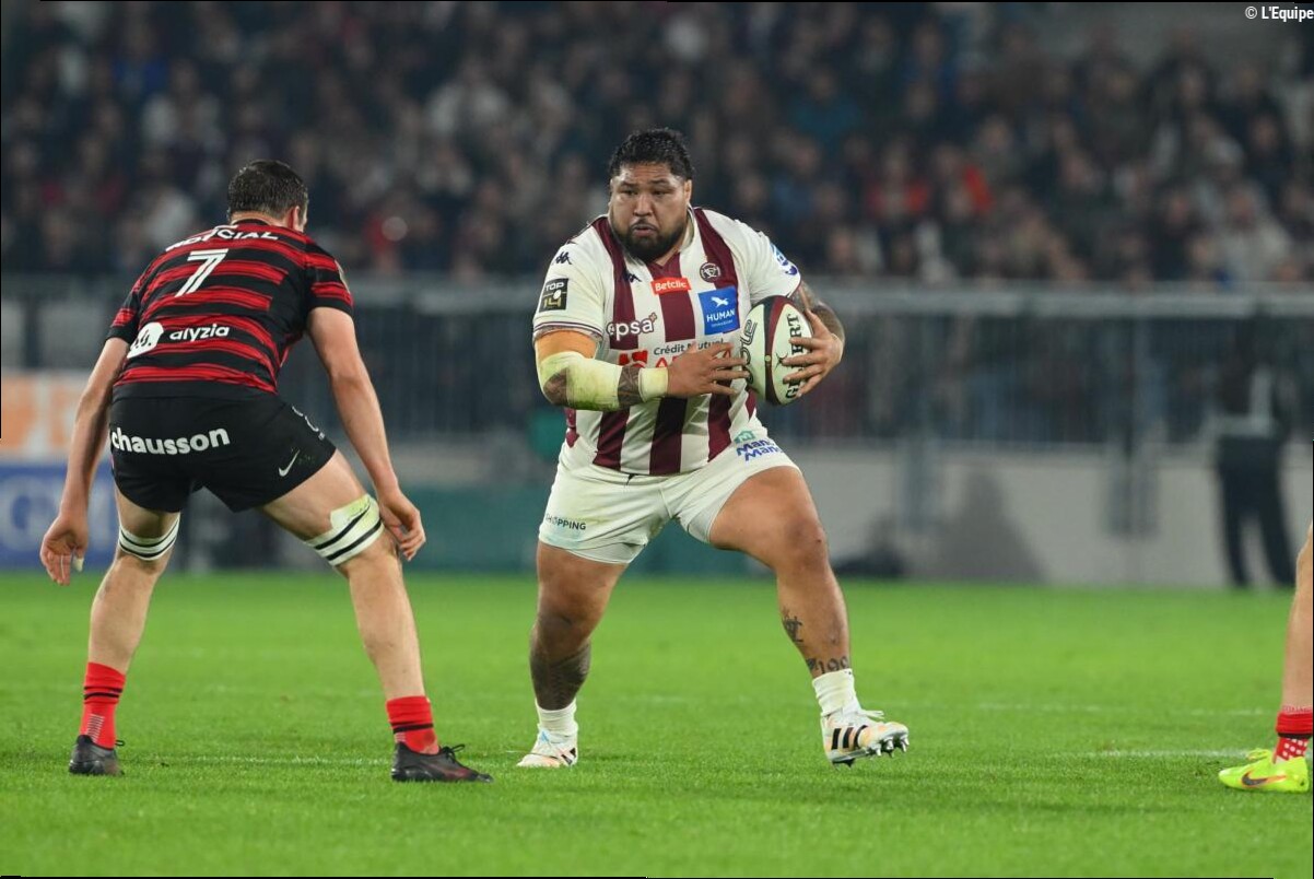 Ben Tameifuna, le pilier de l'UBB dont une panne de réveil a fait basculer la carrière avec les All Blacks