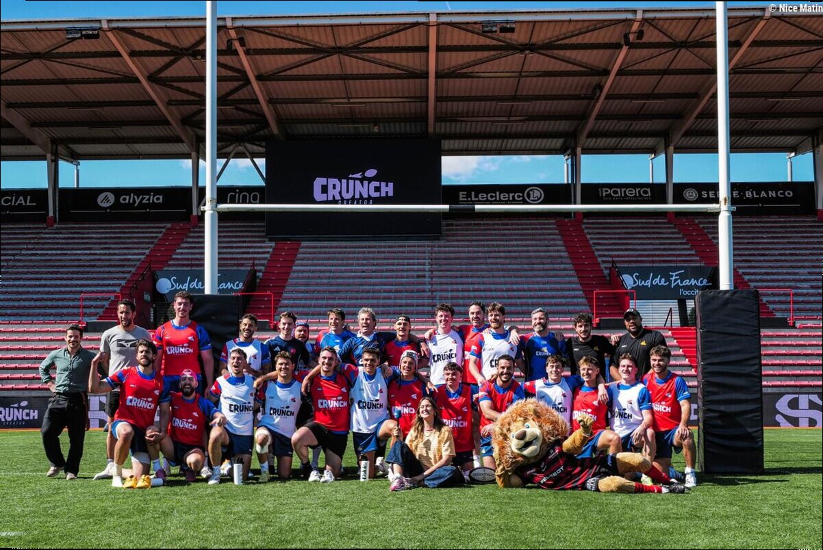 « Légendes », règles adaptées, diffusion… Tout ce qu'il faut savoir sur le Crunch Creator, ce match de rugby entre créateurs
