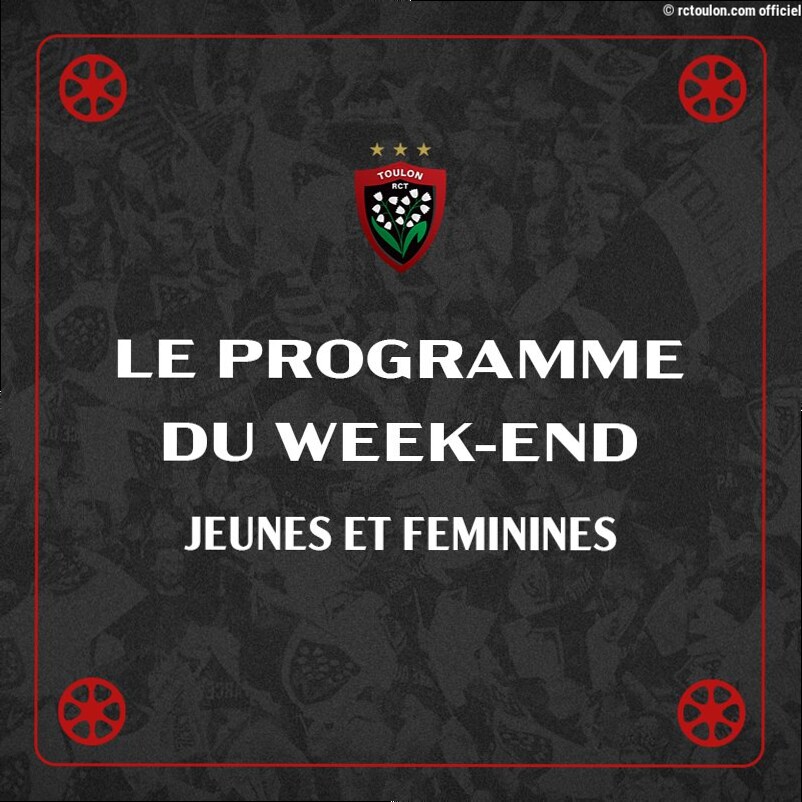 Jeunes et féminines : le programme du week-end !