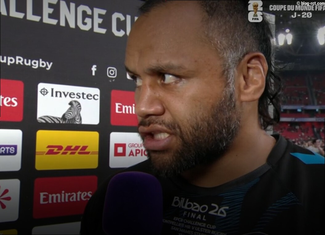 Billy Vunipola donne des nouvelles de son genou