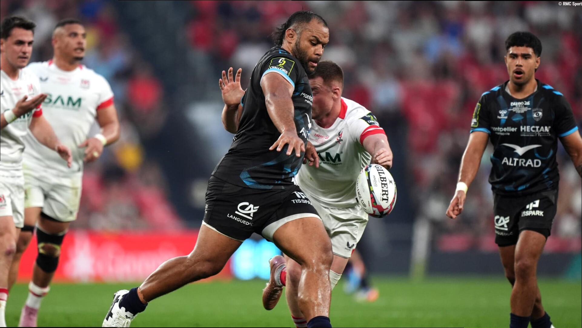 Montpellier-Ulster, les notes: le récital d'Uelese, Vunipola et Cadot en finale de Challenge Cup