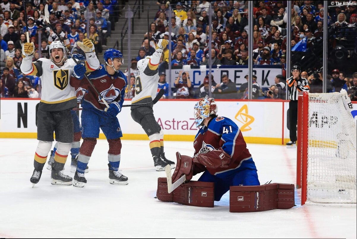 Golden Knights come back in Game 2 vs. Avalanche to take 2-0 series lead: Takeaways