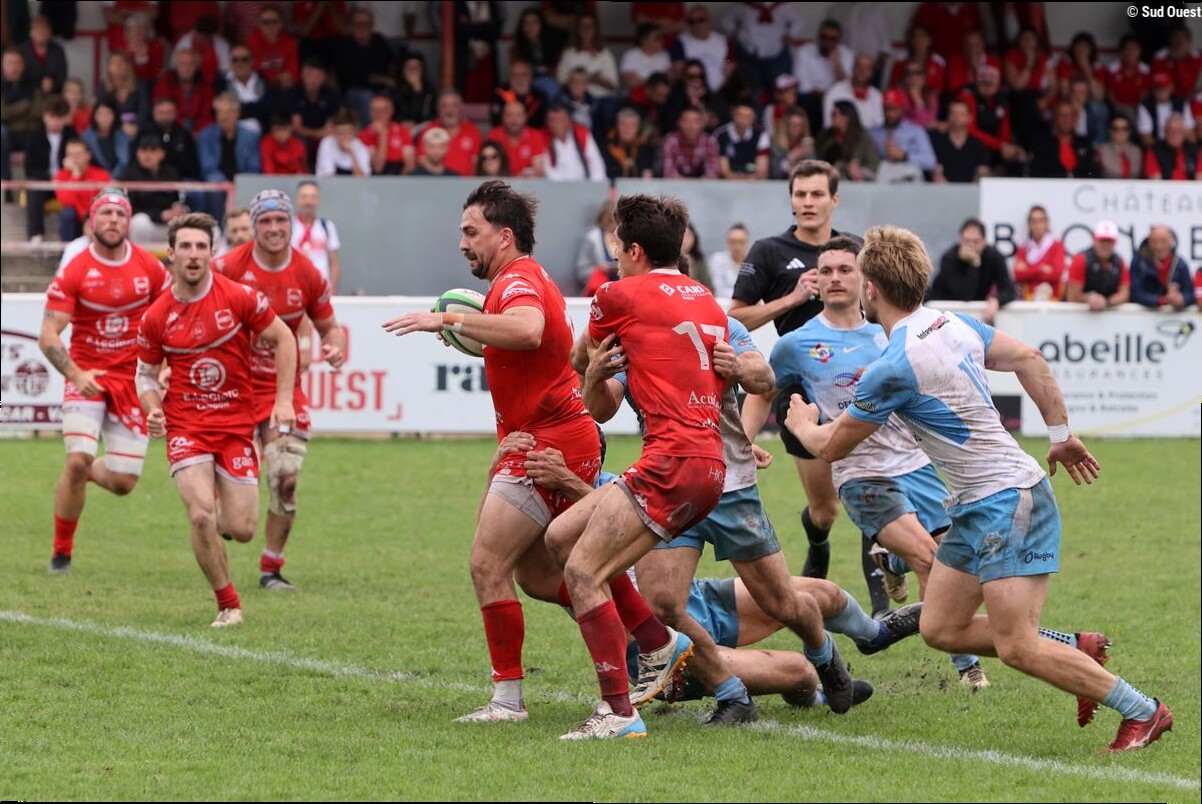 Rugby (Nationale 2, demi-finale retour) : Langon tombe à Vienne aux portes de la finale et de la montée