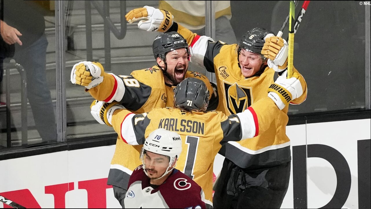Vegas rallies in Game 3, on verge of sweep in West Final