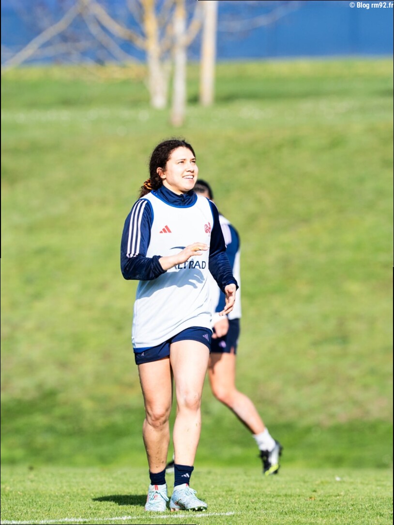 Marie-Aurélie Castel en Equipe de France de Rugby à 7