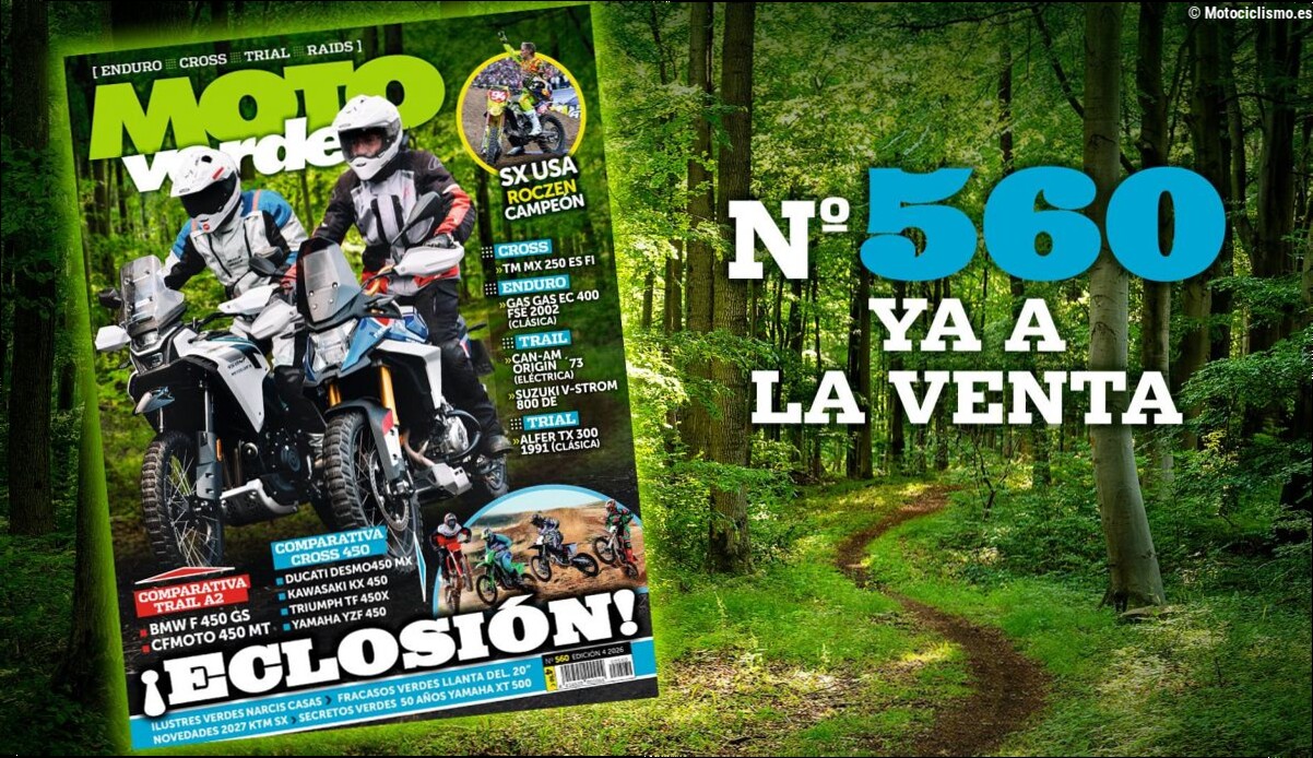 MOTO VERDE 560, contenidos y sumario de la revista