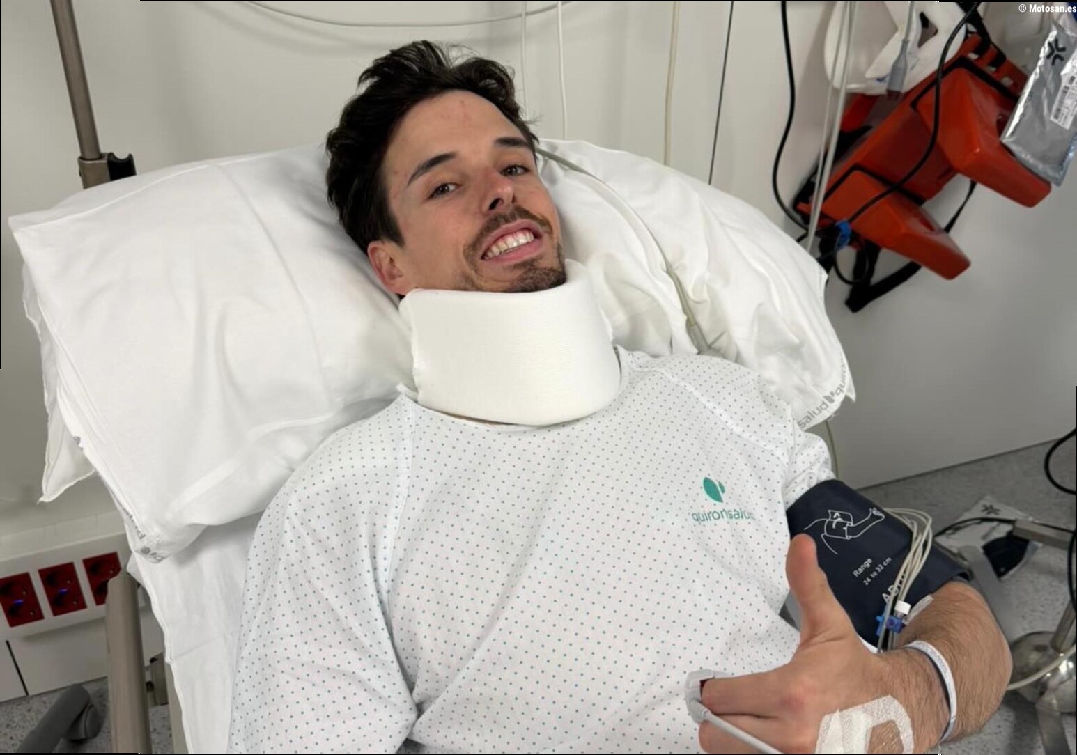 VÍDEO | Álex Márquez reaparece: «En el hospital pedí ver la caída y me di cuenta de la suerte que tuve»