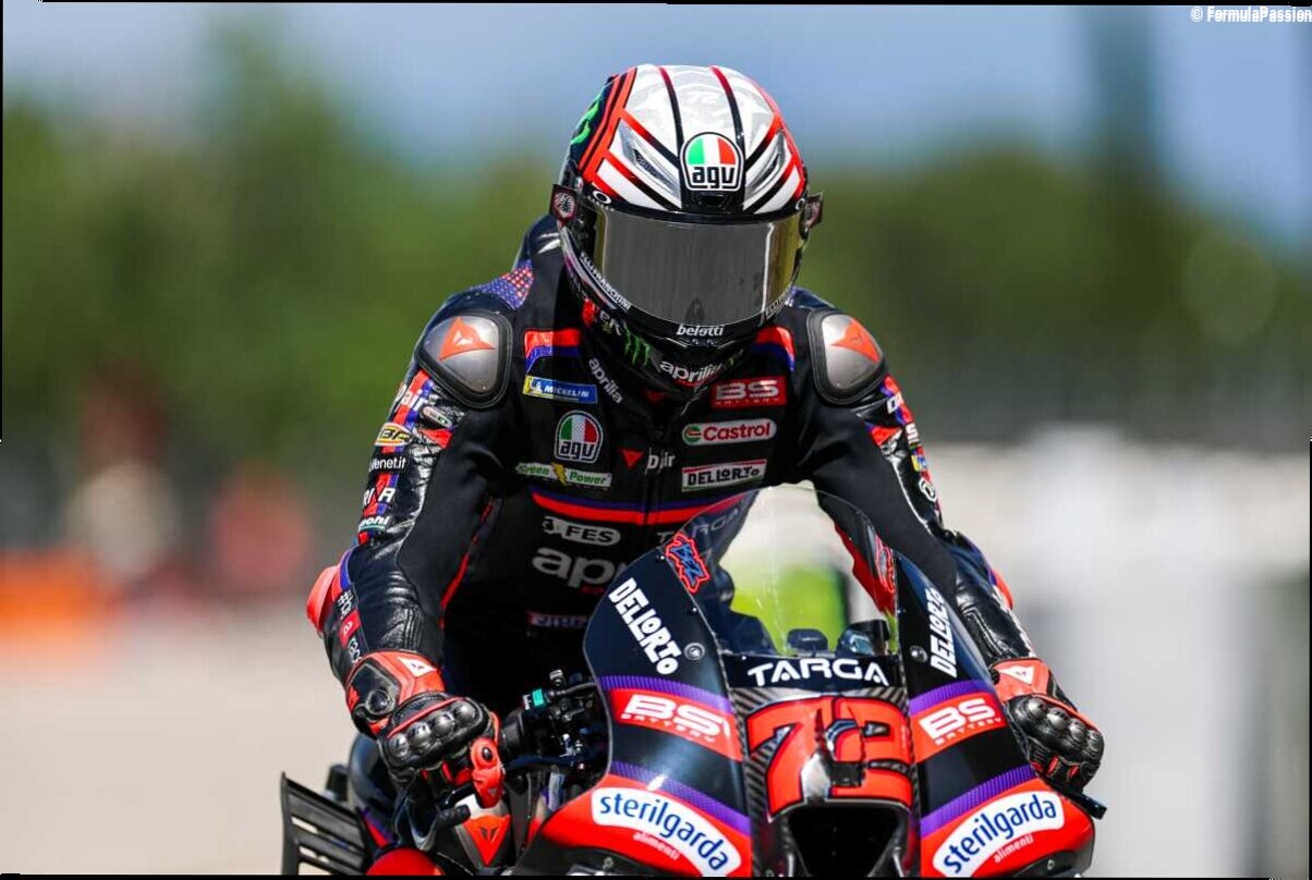 Bezzecchi: "Che fatica a Barcellona, sono contento per il meteo top al Mugello"