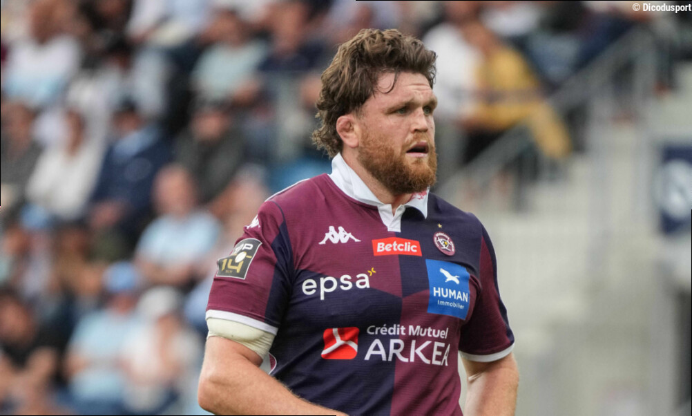 Partant de l'UBB, Lachlan Swinton va rebondir en Top 14