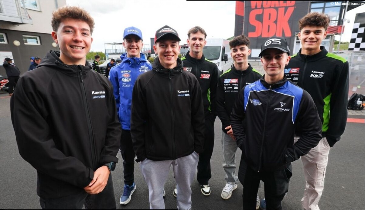 Entrevista pre Motorland a Salvador, Torres, Artigas, Fuertes, Osuna, Risueño y Sánchez