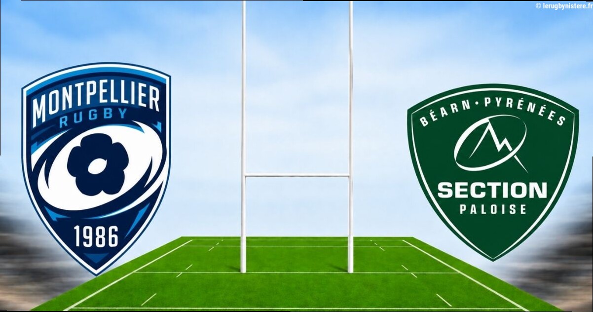 Top 14. Montpellier sans Miotti, Pau avec le retour de Gorgadze : les compositions de ce choc pour le top 2