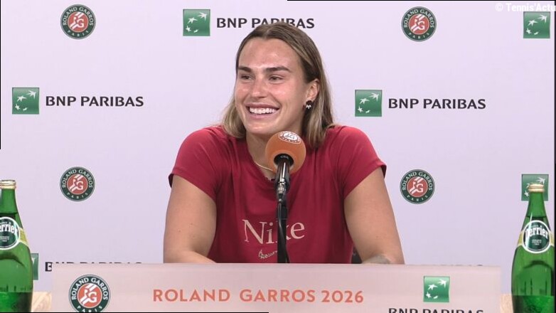 Roland-Garros : Aryna Sabalenka : "Je suis prête à tout faire pour gagner" #RG26 #RolandGarros #sabalenka #Kasatkina #Osaka