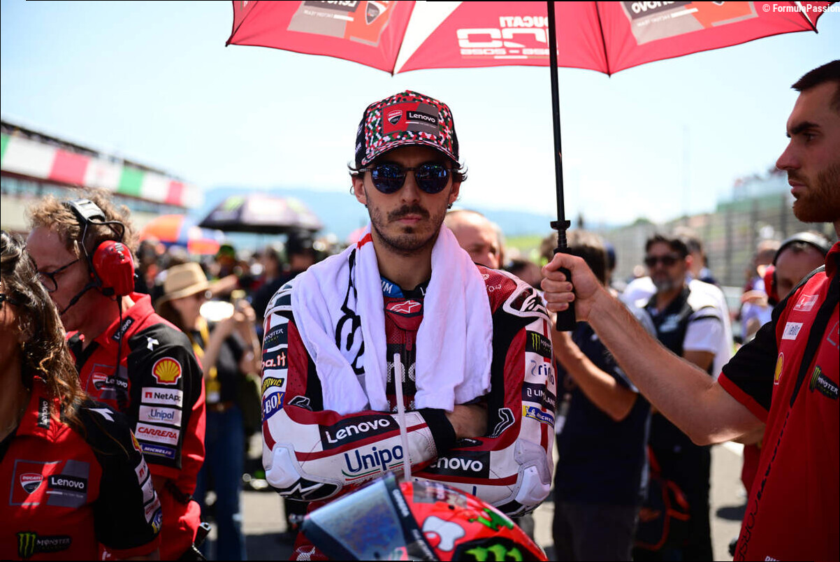 Bagnaia: "Non riesco più a fare una partenza fatta bene. Il ritmo c'è, ma Aprilia…"