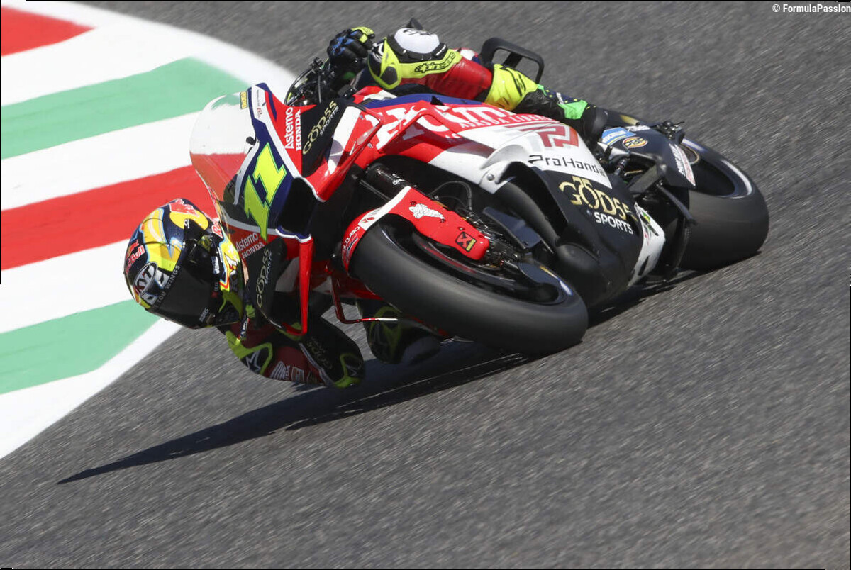 Moreira: "Al via ero dietro a Marquez e mi son detto 'quando stacca lui stacco anche io'"