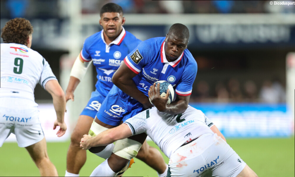 Porté par ses avants, Montpellier repousse Pau et fonce vers la 2e place en Top 14