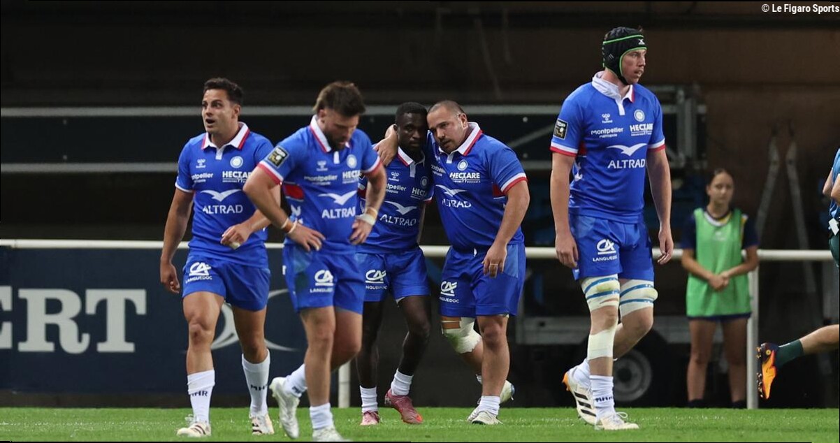 Top 14 : Montpellier fait plier Pau et reste en course pour une demi-finale directe