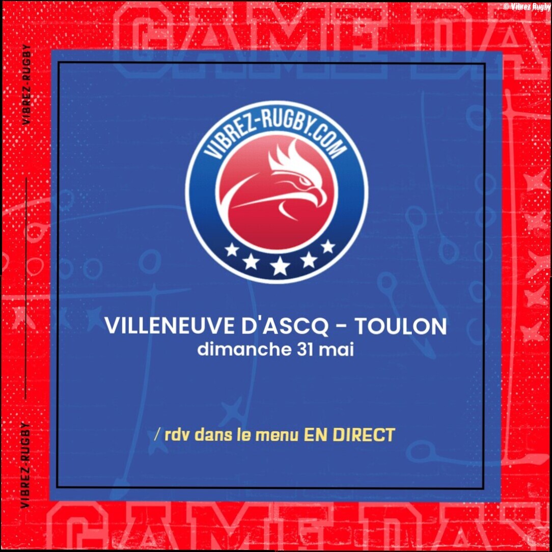 Villeneuve d'Ascq – Toulon en direct