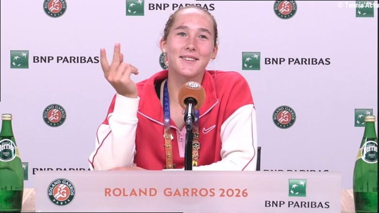 Roland-Garros : Mirra Andreeva révèle son astuce : "Imaginer un grand panneau stop" #RG26 #RolandGarros #Andreeeva #Teichmann