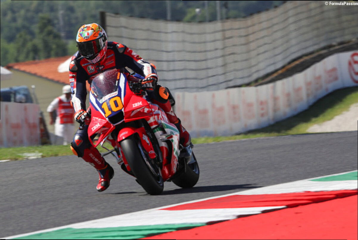 Marini 13° ma protagonista di una doppia rimonta: "Ero davvero a mio agio sulla moto"