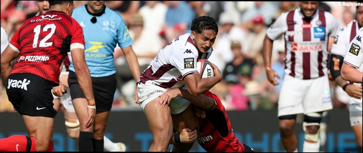 Top 14 - "Je tiens à m'excuser auprès de l'équipe", assure Yoram Moefana, après la défaite de l'UBB contre Toulon