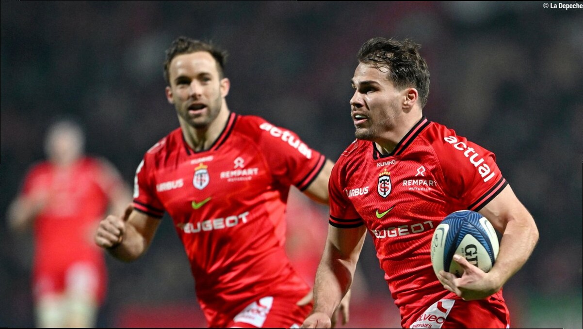 Stade Toulousain : Antoine Dupont et Paul Graou se rapprochent d'un retour, fin de saison pour Léo Banos contraint de se fair