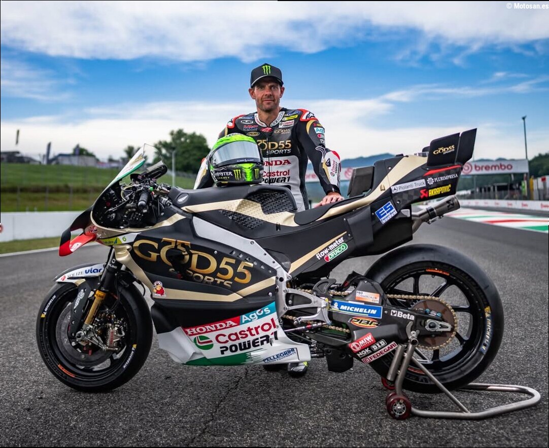 Crutchlow vuelve a competir… y se baja a las 11 vueltas por lesión