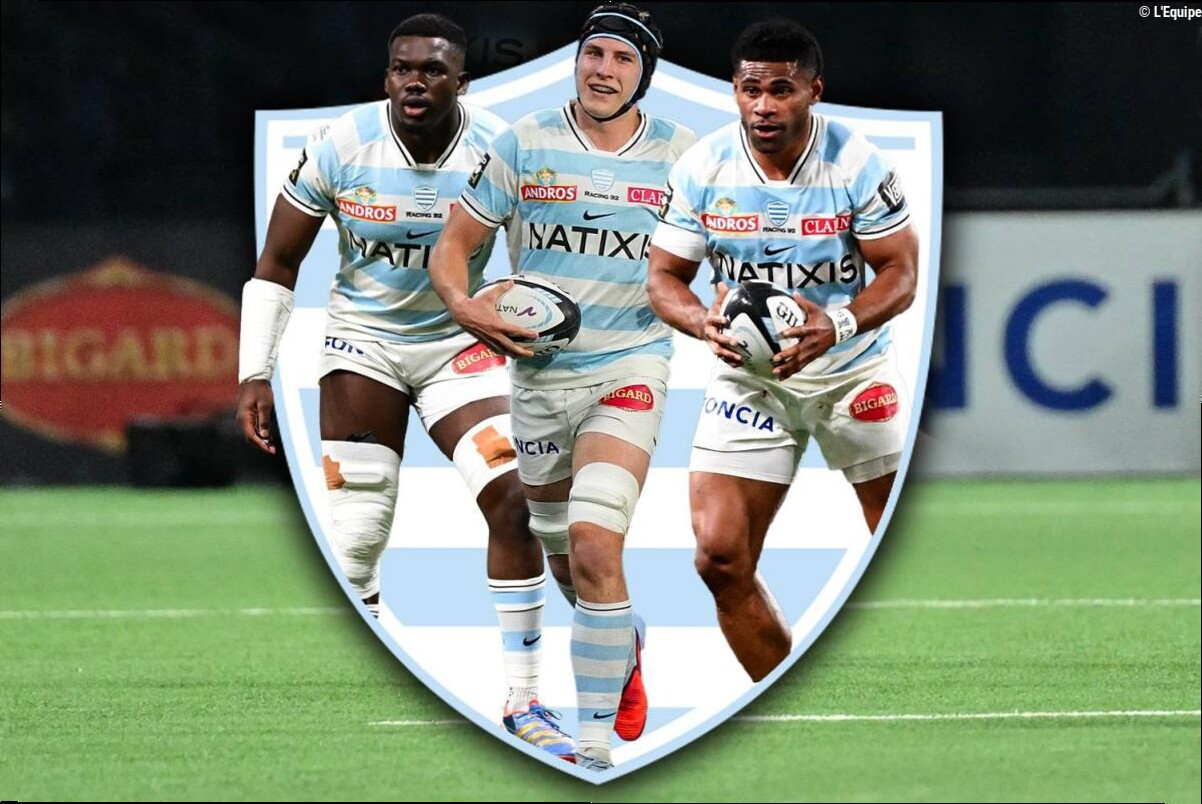 Shingi Manyarara, Maxime Baudonne et Wame Naituvi : avec ses trois pépites, le Racing 92 jouera sa place en phase finale du T