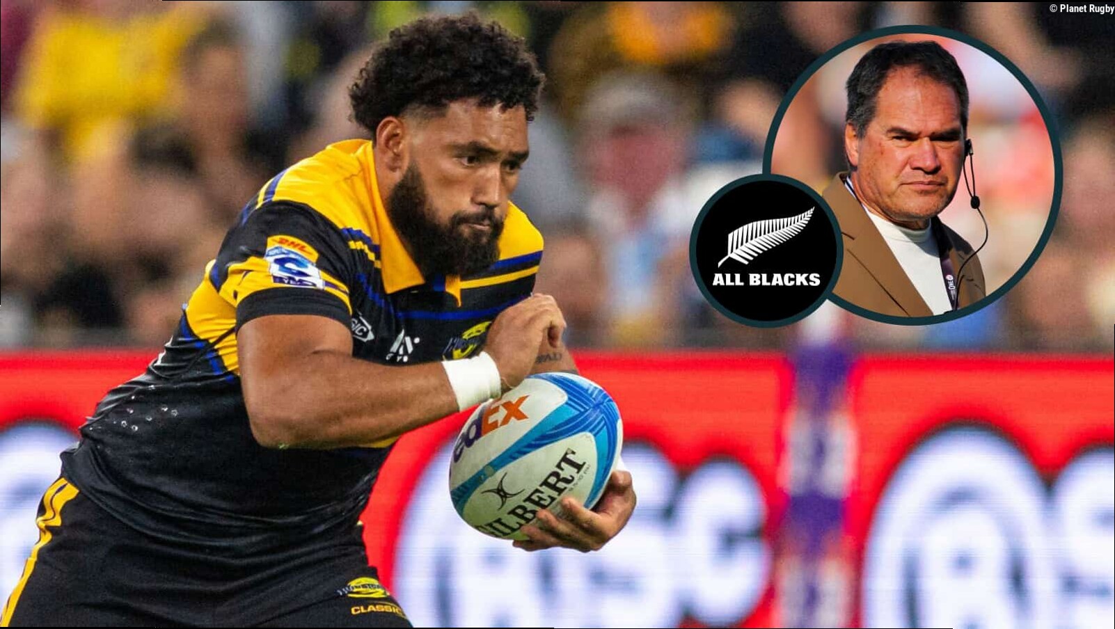 Ex-All Black claims NZ Rugby have 'shoulder tapped' Fehi Fineanganofo as Dave Rennie position 'very clear'