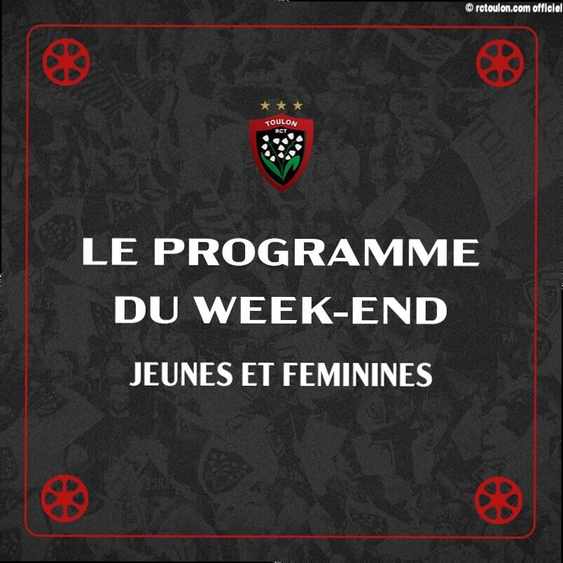 Jeunes et féminines : le programme du week-end !