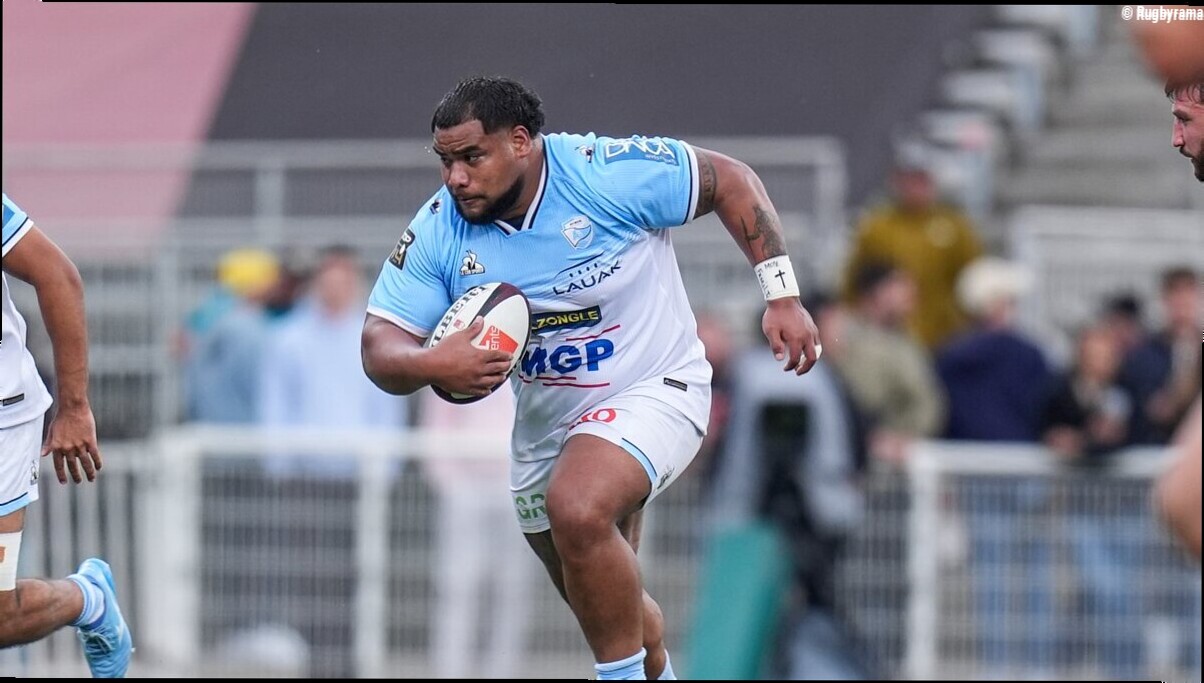 XV de France - Actuellement blessé, Tevita Tatafu (Bayonne) pourrait postuler pour le Championnat des nations cet été