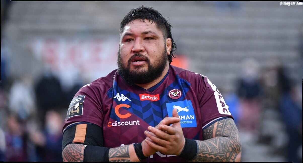 Terrible nouvelle pour l'UBB : Fin de saison pour Ben Tameifuna !