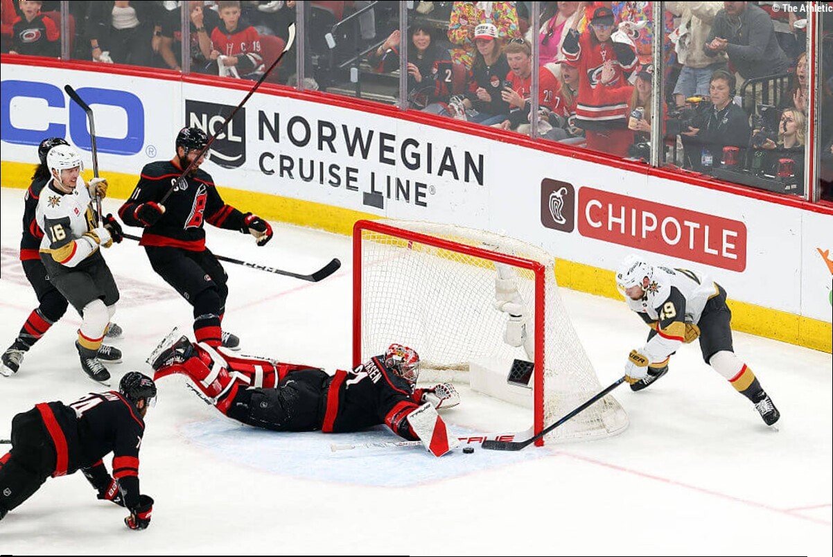 NHL official explains call that led to controversial Golden Knights challenge late in Game 2