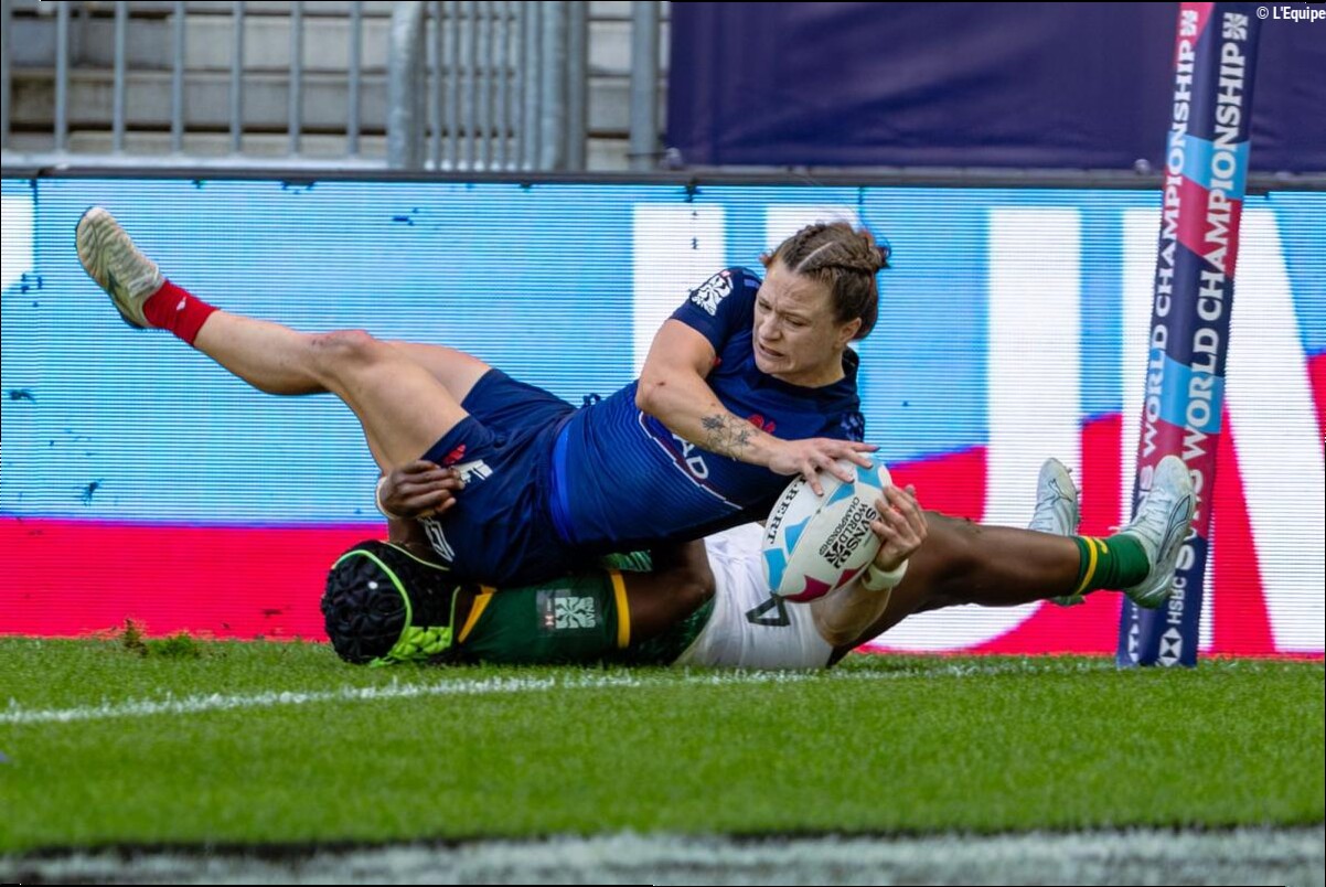 Vainqueures contre l'Afrique du Sud et l'Argentine, les Bleues déjà qualifiées en quarts avant leur dernier match de poule à 
