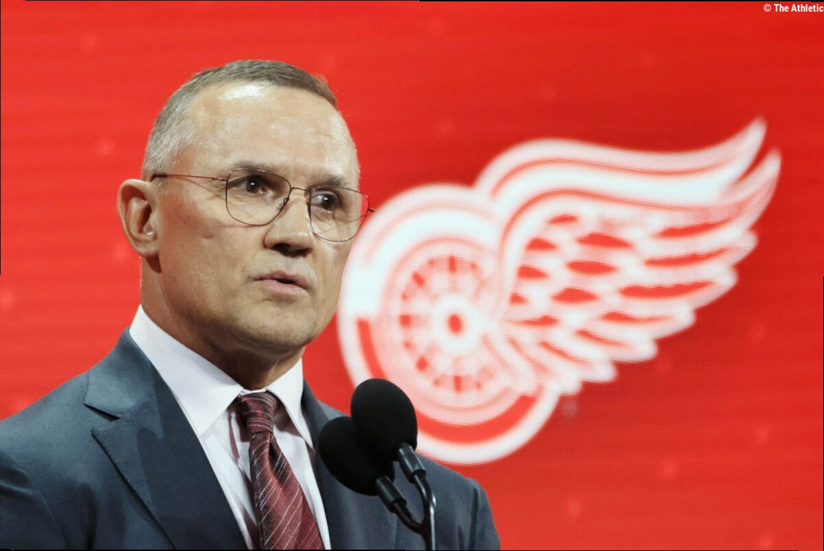 NHL rumblings: Don't expect Yzerman to wilt on Larkin, plus potential suitors, Hischier update, more