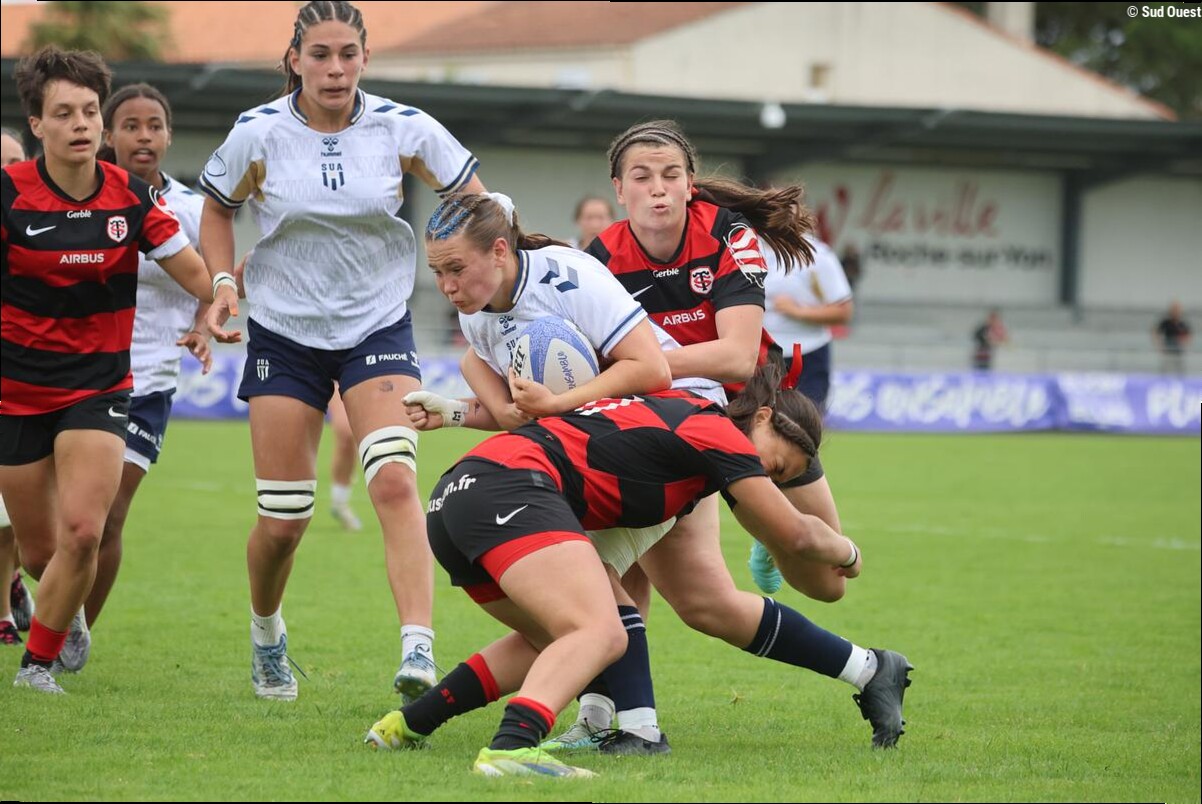 Rugby. La marche était trop haute pour les cadettes du SUA, battues en finale par Toulouse