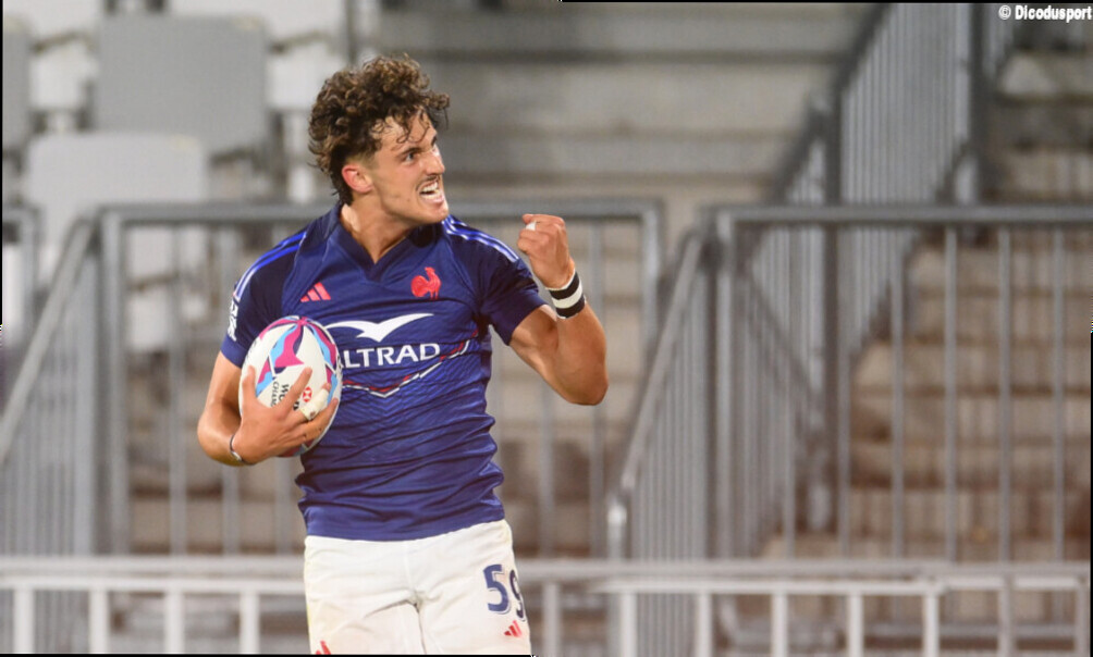 Les Bleus en demi-finales du HSBC Sevens de Bordeaux après un récital face aux Australiens