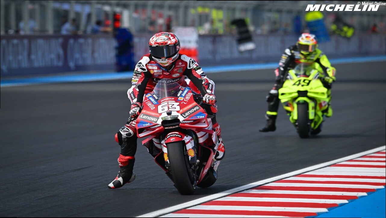 MotoGP | GP Ungheria Sprint Race, Bagnaia: "Sto soffrendo il grip"